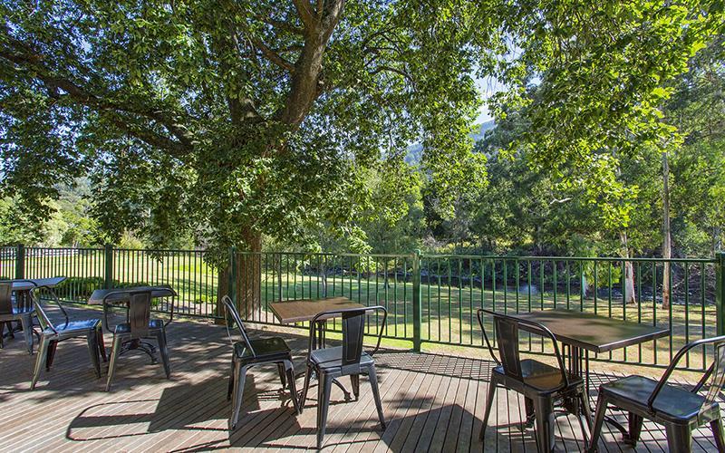 Oscar'S On The Yarra Hotell Warburton Restaurang bild